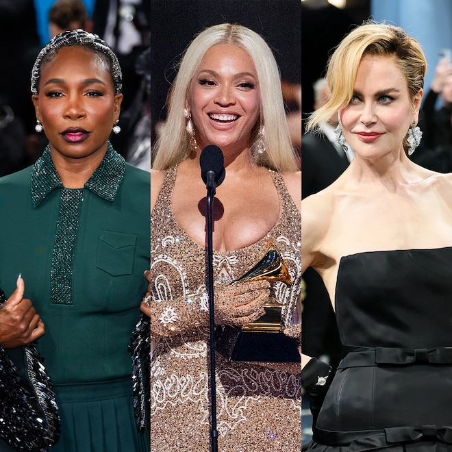 Venus Williams, Beyonce, Nicole Kidman